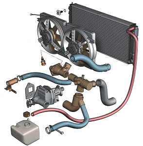 Система охлаждения двигателя нива шевроле схема